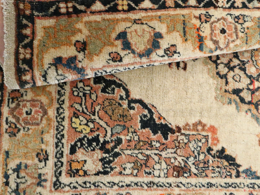 Antique Persian Tabriz Hagi Jalili Rug, No.18021 - Gss