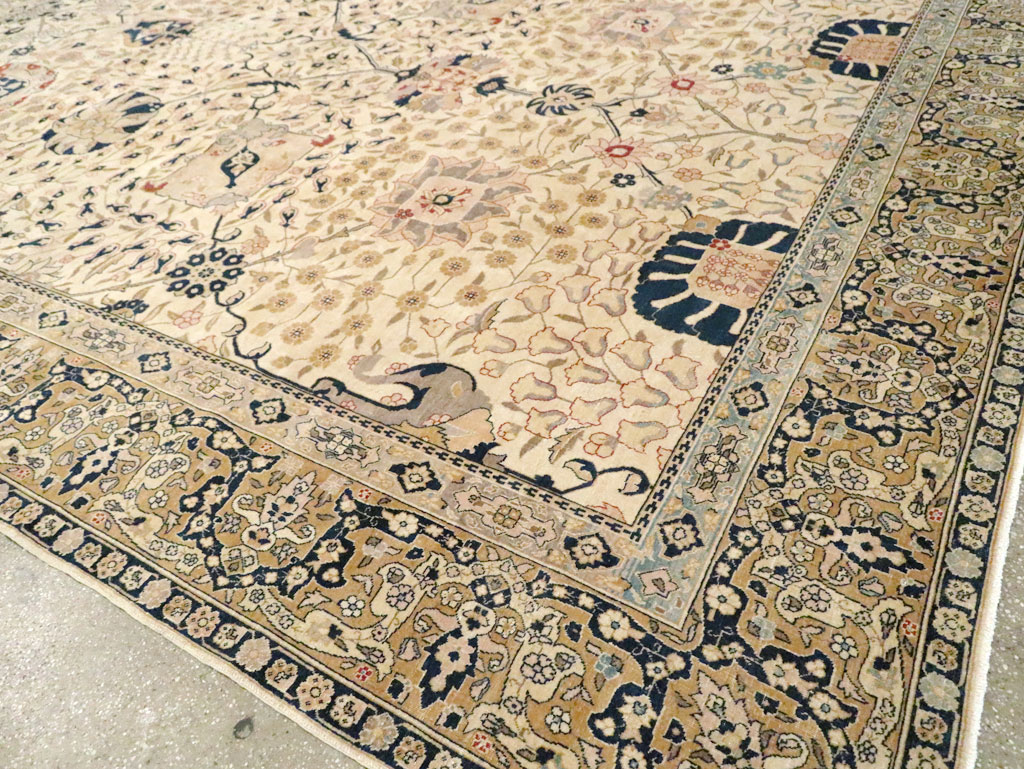 Antique Persian Tabriz Carpet, No.18022 - Gss