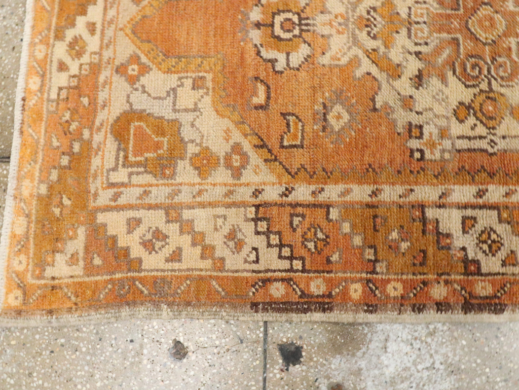 Antique Turkish Oushak Runner, No.18037 - Gss
