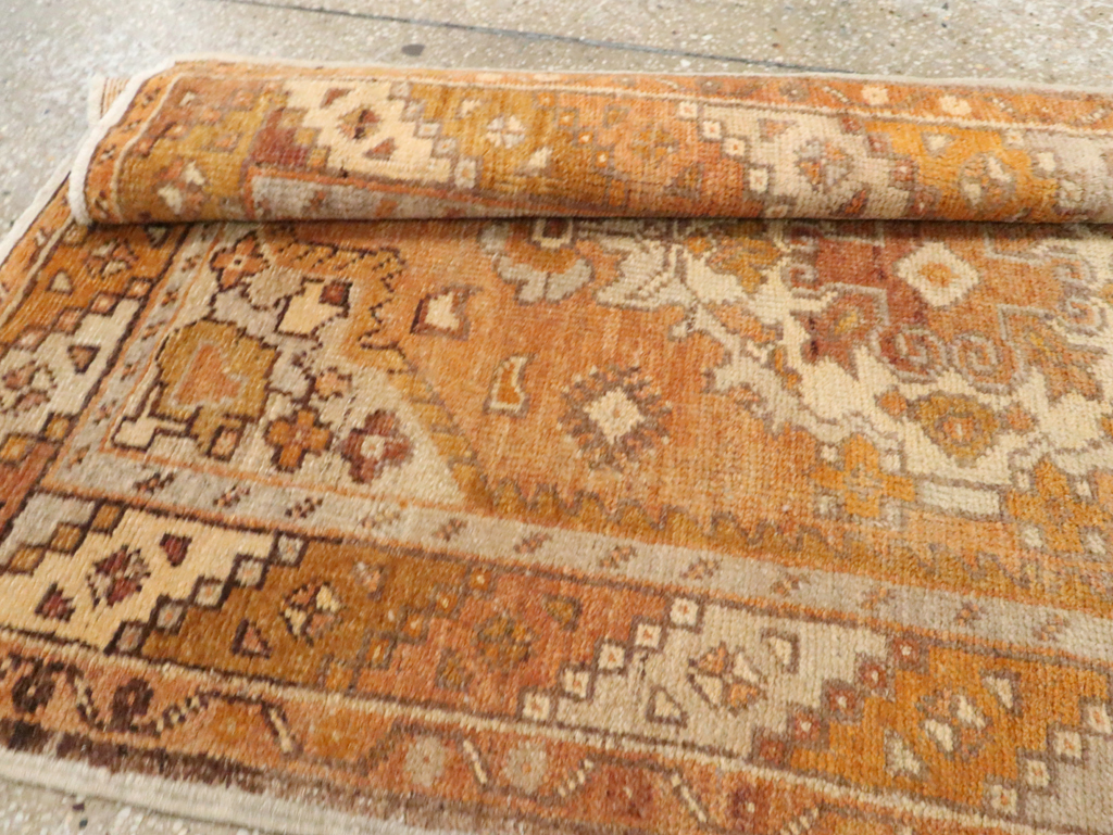 Antique Turkish Oushak Runner, No.18037 - Gss