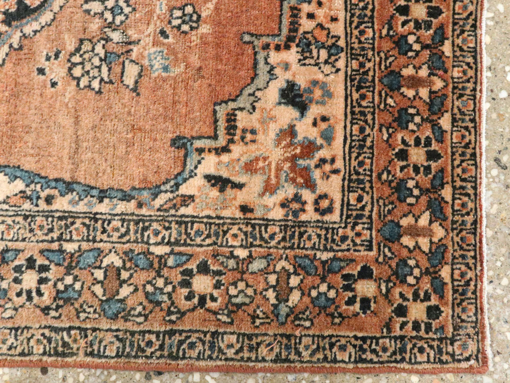 Antique Persian Tabriz Hagi Jalili Rug, No.18049 - Gss