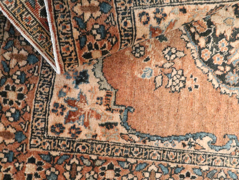 Antique Persian Tabriz Hagi Jalili Rug, No.18049 - Gss