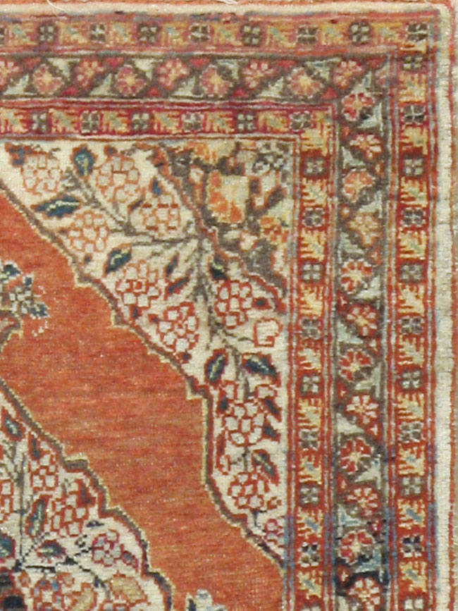 Antique Persian Tabriz Hagi Jalili Rug, No.18055 - Gss