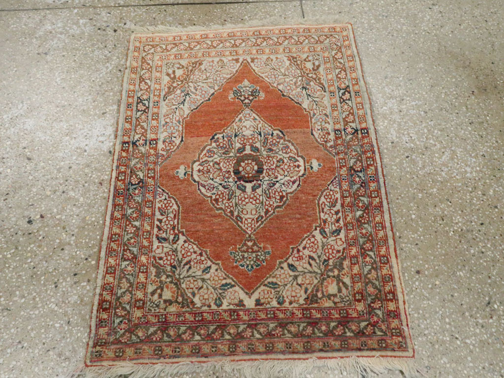 Antique Persian Tabriz Hagi Jalili Rug, No.18055 - Gss