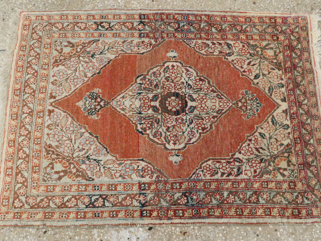 Antique Persian Tabriz Hagi Jalili Rug, No.18055 - Gss