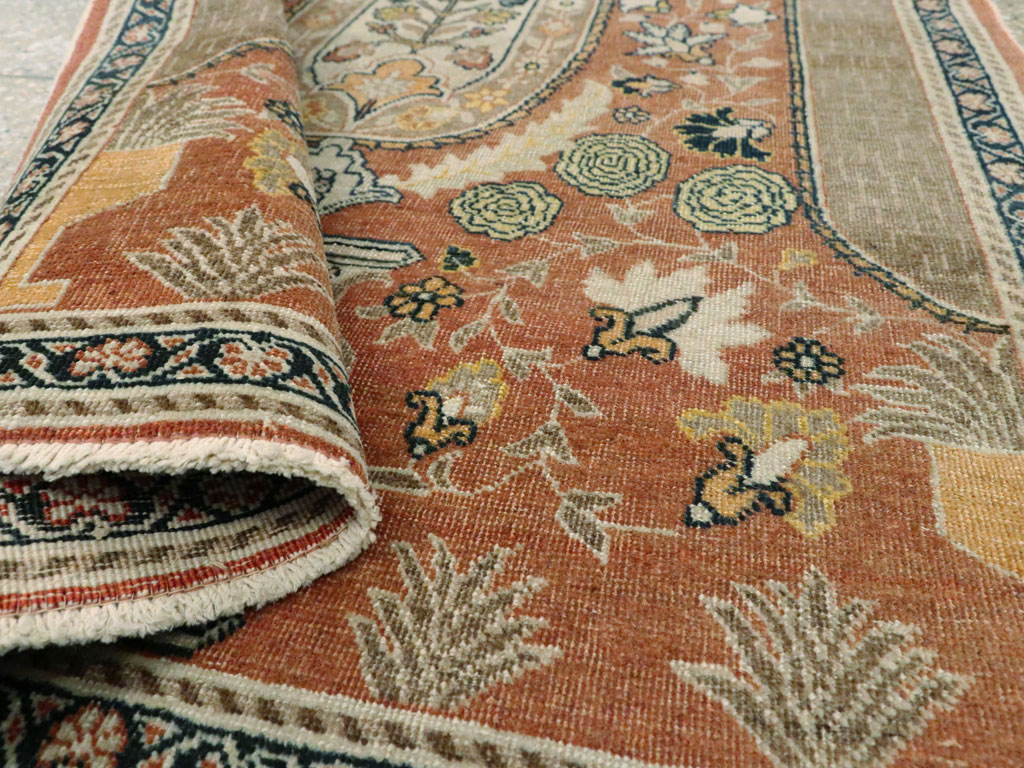 Antique Persian Tabriz Hagi Jalili Rug, No.18060 - Gss