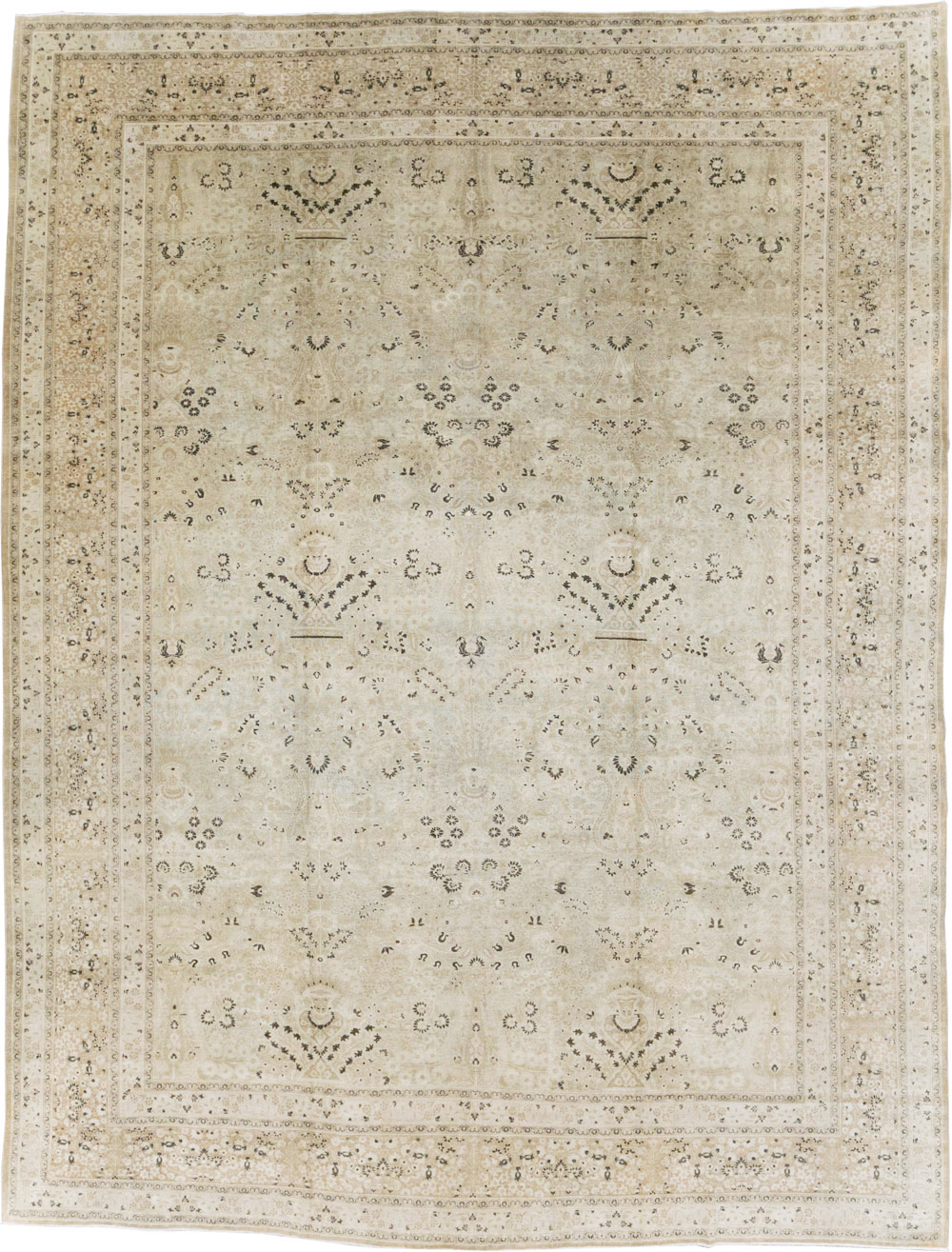 Antique Persian Mashad Carpet, No.18064 - Gss