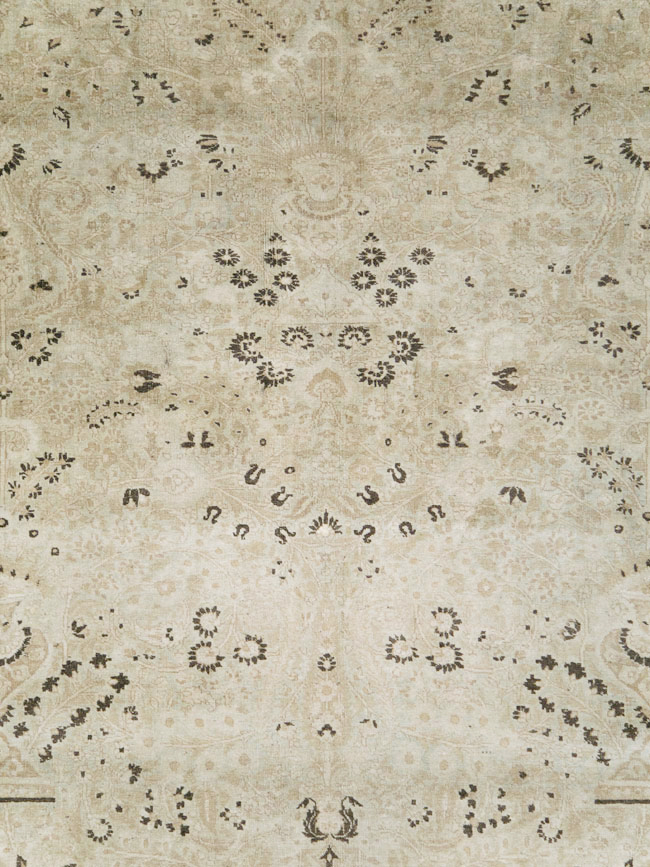 Antique Persian Mashad Carpet, No.18064 - Gss