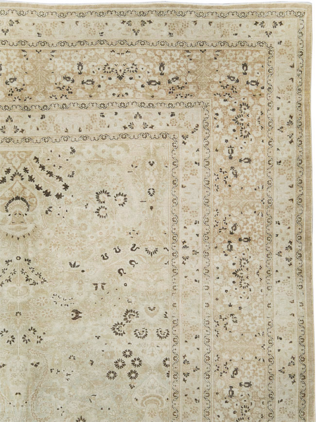 Antique Persian Mashad Carpet, No.18064 - Gss