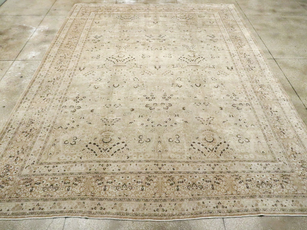 Antique Persian Mashad Carpet, No.18064 - Gss