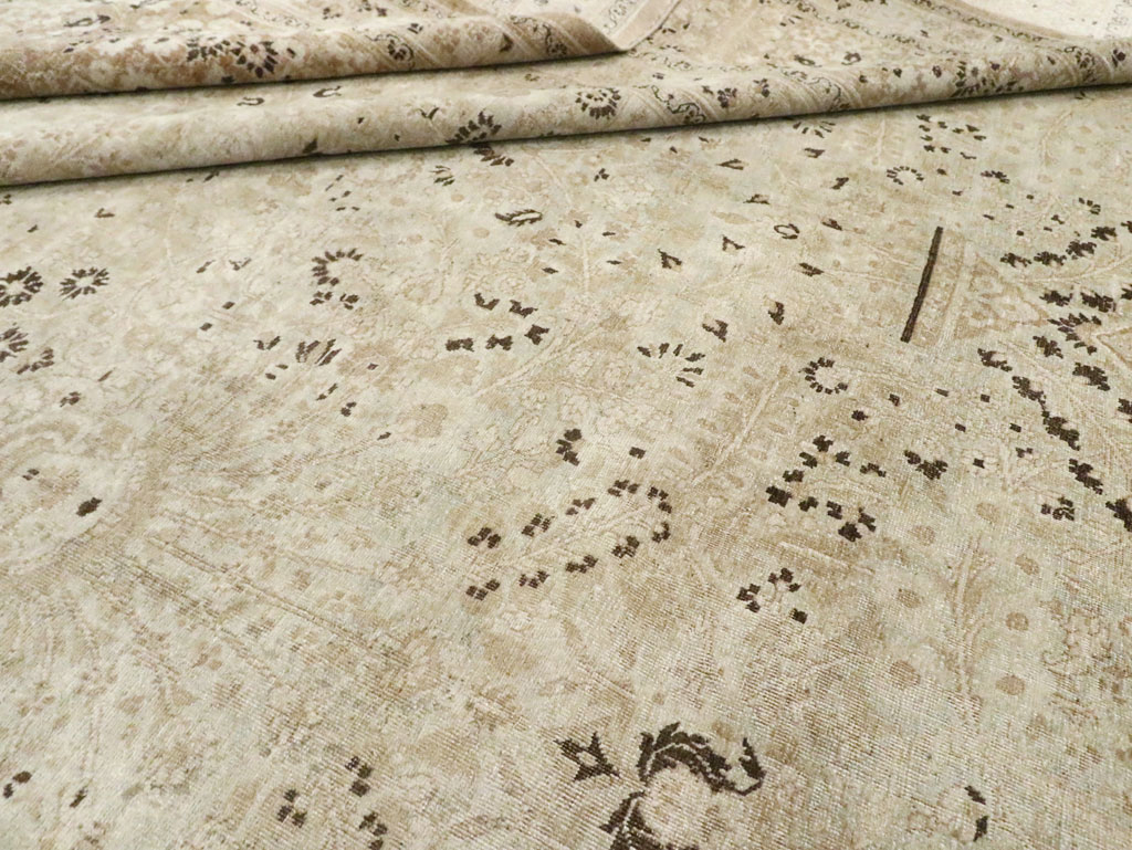 Antique Persian Mashad Carpet, No.18064 - Gss