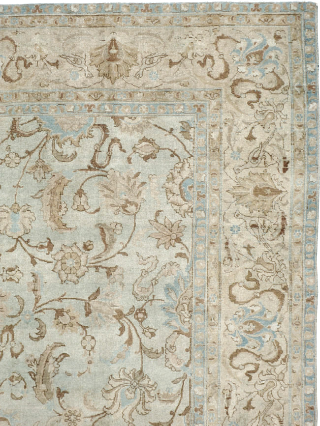 Antique Persian Tabriz Carpet, No.18065 - Gss