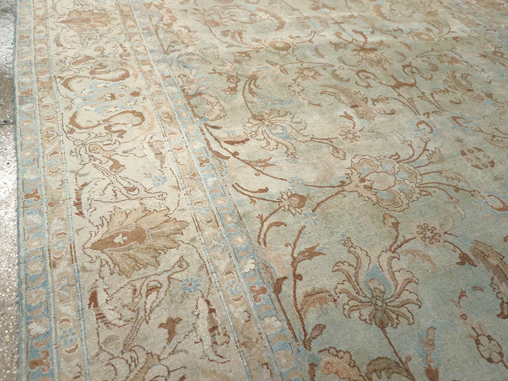 Antique Persian Tabriz Carpet, No.18065 - Gss