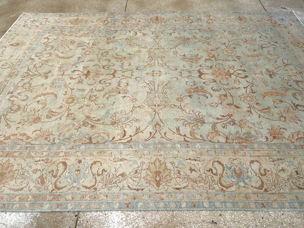 Antique Persian Tabriz Carpet, No.18065 - Gss