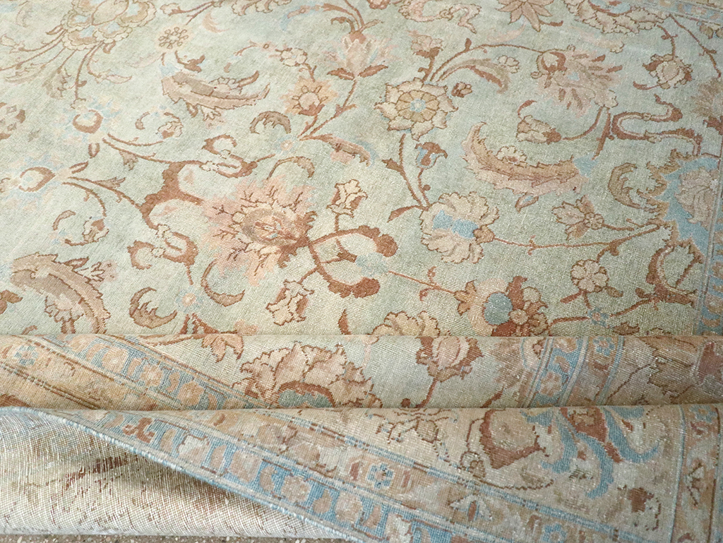 Antique Persian Tabriz Carpet, No.18065 - Gss