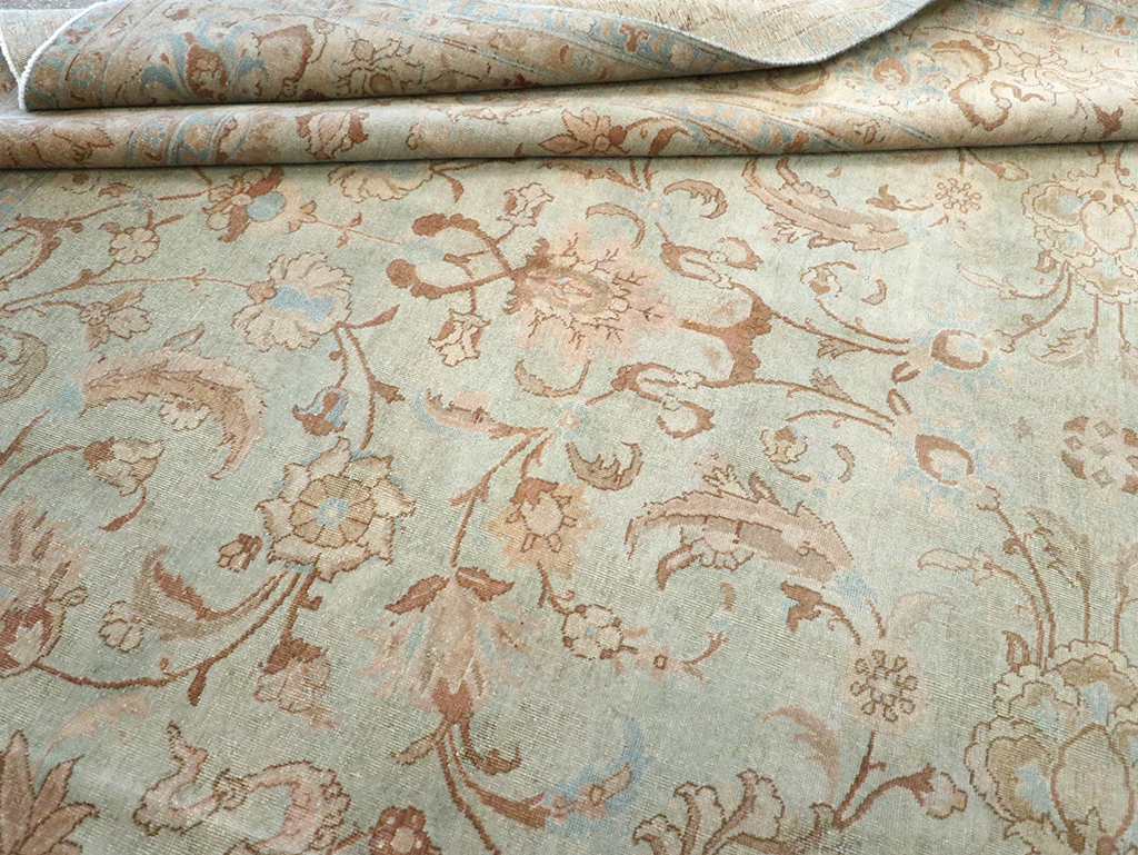 Antique Persian Tabriz Carpet, No.18065 - Gss