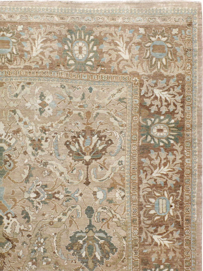 Antique Persian Mahal Carpet, No.18075 - Gss
