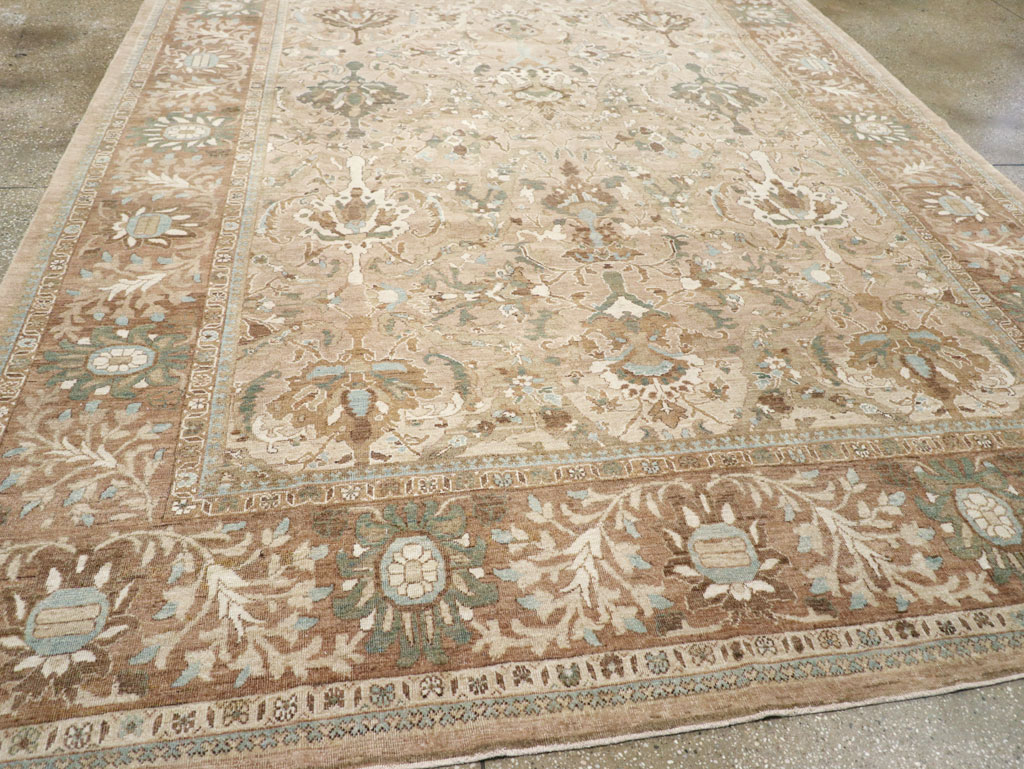 Antique Persian Mahal Carpet, No.18075 - Gss