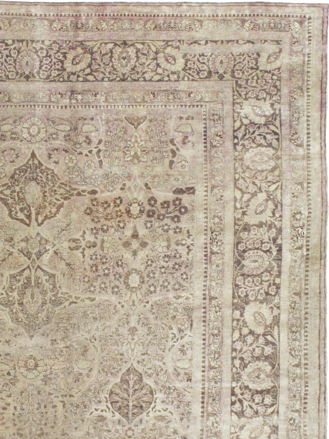 Antique Persian Tabriz Carpet, No.18084 - Gss