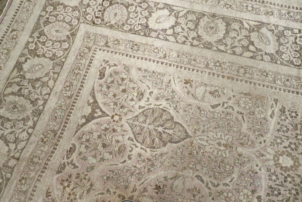 Antique Persian Tabriz Carpet, No.18084 - Gss