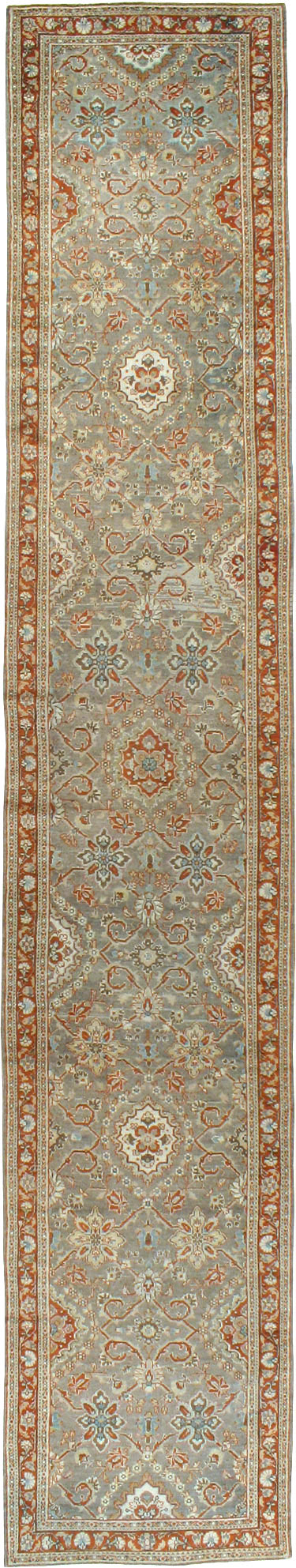 Vintage Persian Malayer Runner, No.18087 - Gss