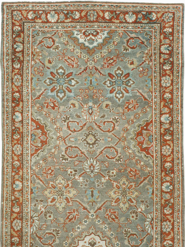 Vintage Persian Malayer Runner, No.18087 - Gss