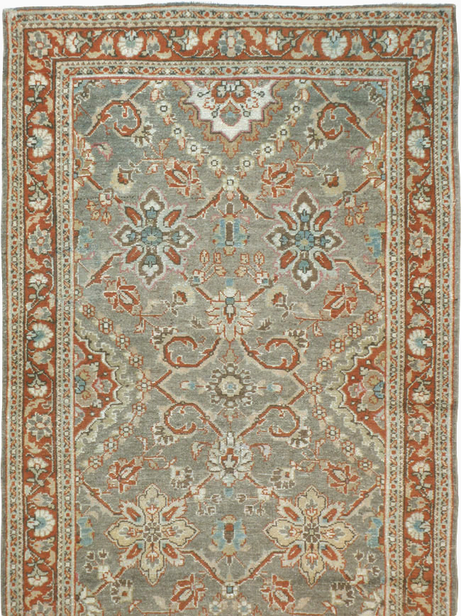 Vintage Persian Malayer Runner, No.18087 - Gss