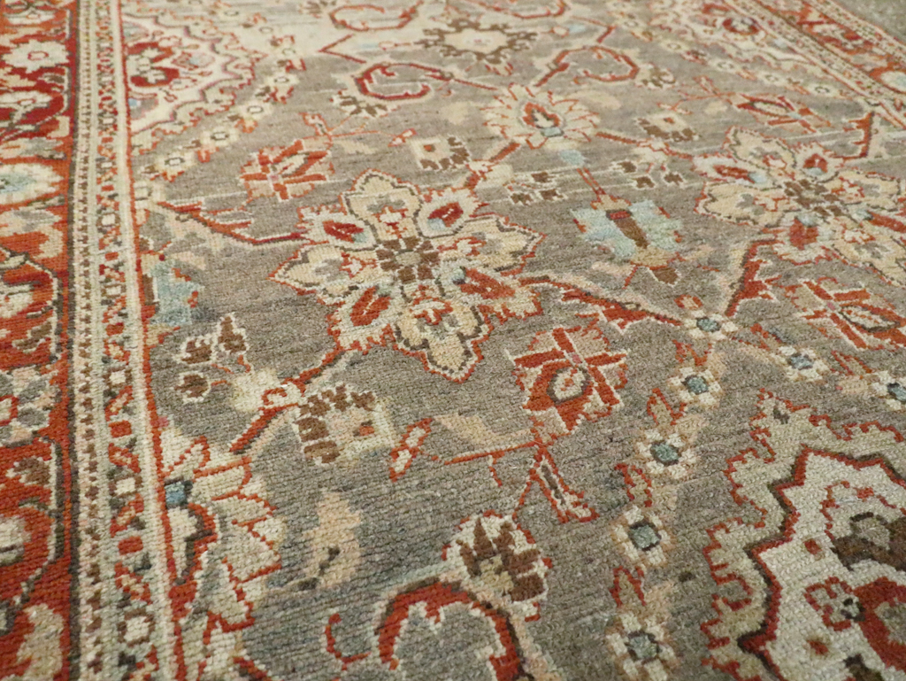 Vintage Persian Malayer Runner, No.18087 - Gss