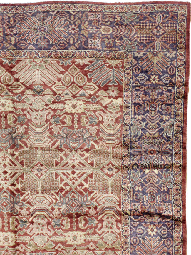 Antique Persian Mahal Carpet, No.18090 - Gss