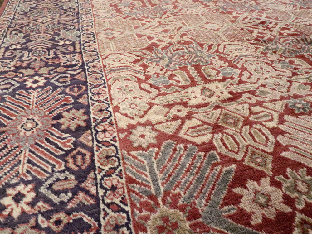 Antique Persian Mahal Carpet, No.18090 - Gss
