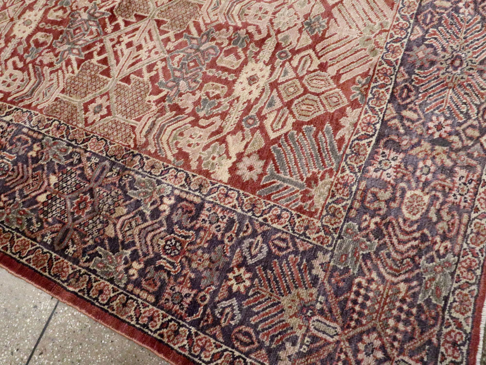 Antique Persian Mahal Carpet, No.18090 - Gss