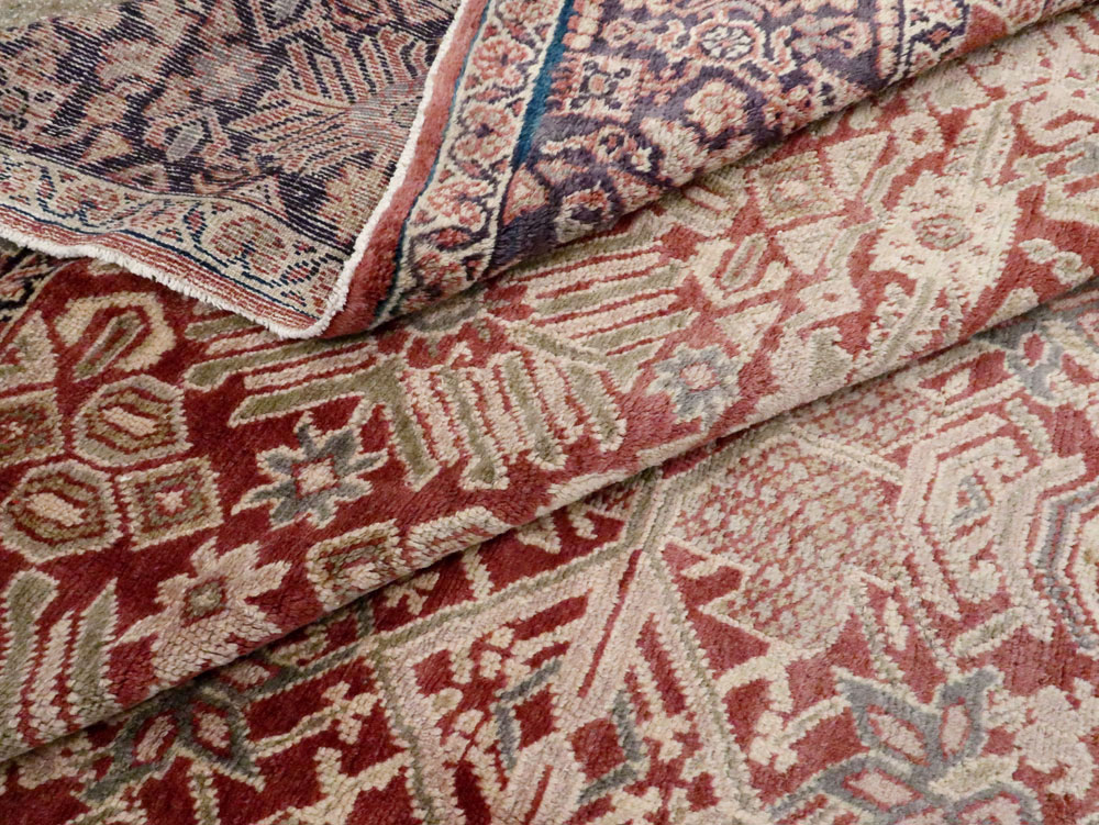 Antique Persian Mahal Carpet, No.18090 - Gss