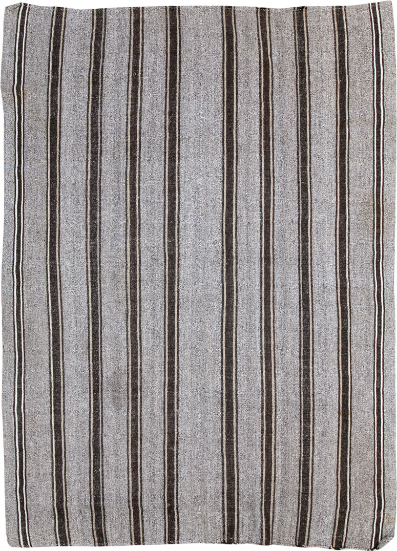 Vintage Turkish Flatweave Kilim, No.18101 - Gss
