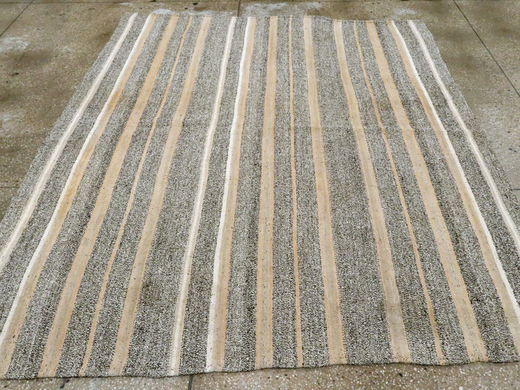Vintage Turkish Flat-weave Kilim, No.18111 - Gss