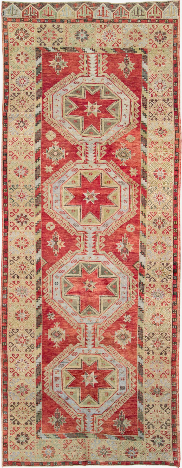Vintage Turkish Oushak Rug, No.18121 - Gss