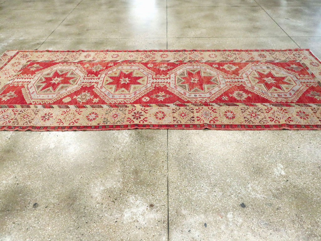 Vintage Turkish Oushak Rug, No.18121 - Gss