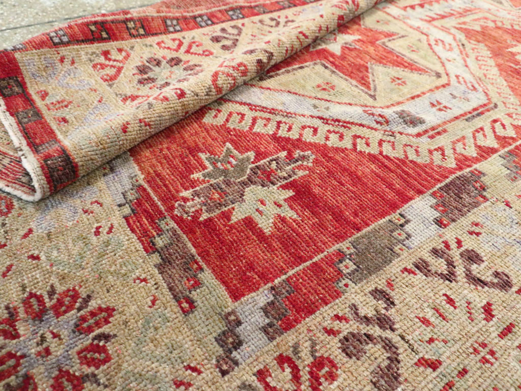 Vintage Turkish Oushak Rug, No.18121 - Gss
