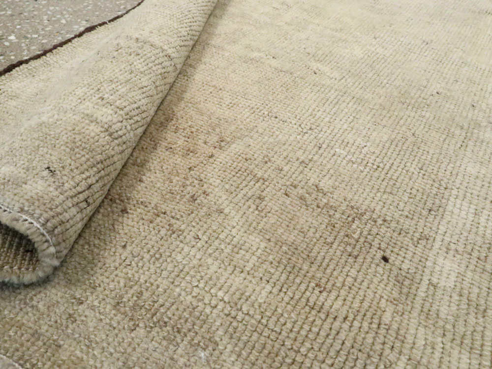 Antique Turkish Oushak Rug, No.18129 - Gss