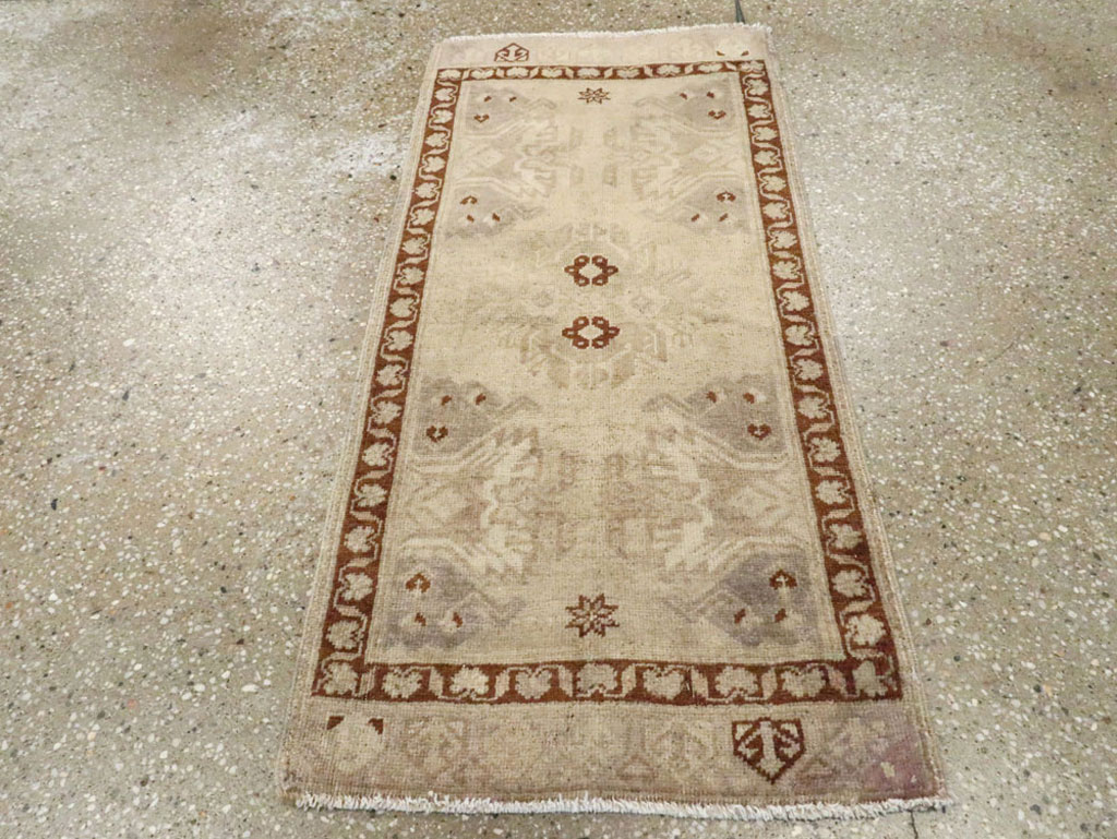 Antique Turkish Oushak Rug, No.18132 - Gss