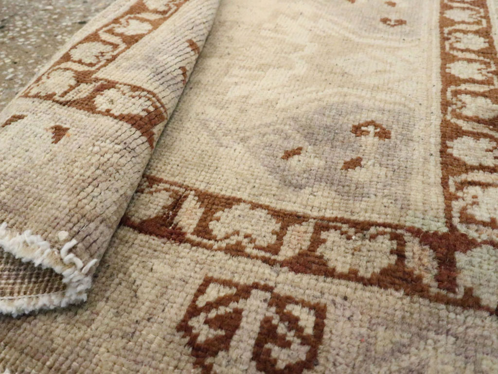 Antique Turkish Oushak Rug, No.18132 - Gss