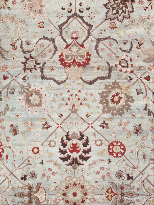 Antique Persian Tabriz Carpet, No.18141 - Gss