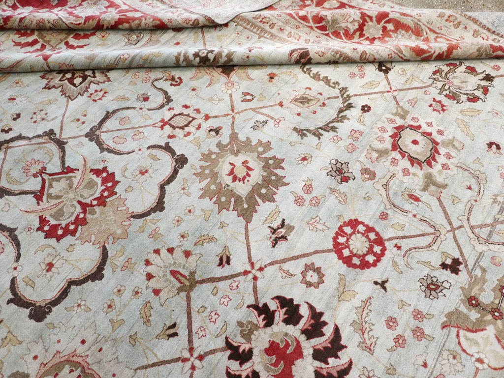 Antique Persian Tabriz Carpet, No.18141 - Gss