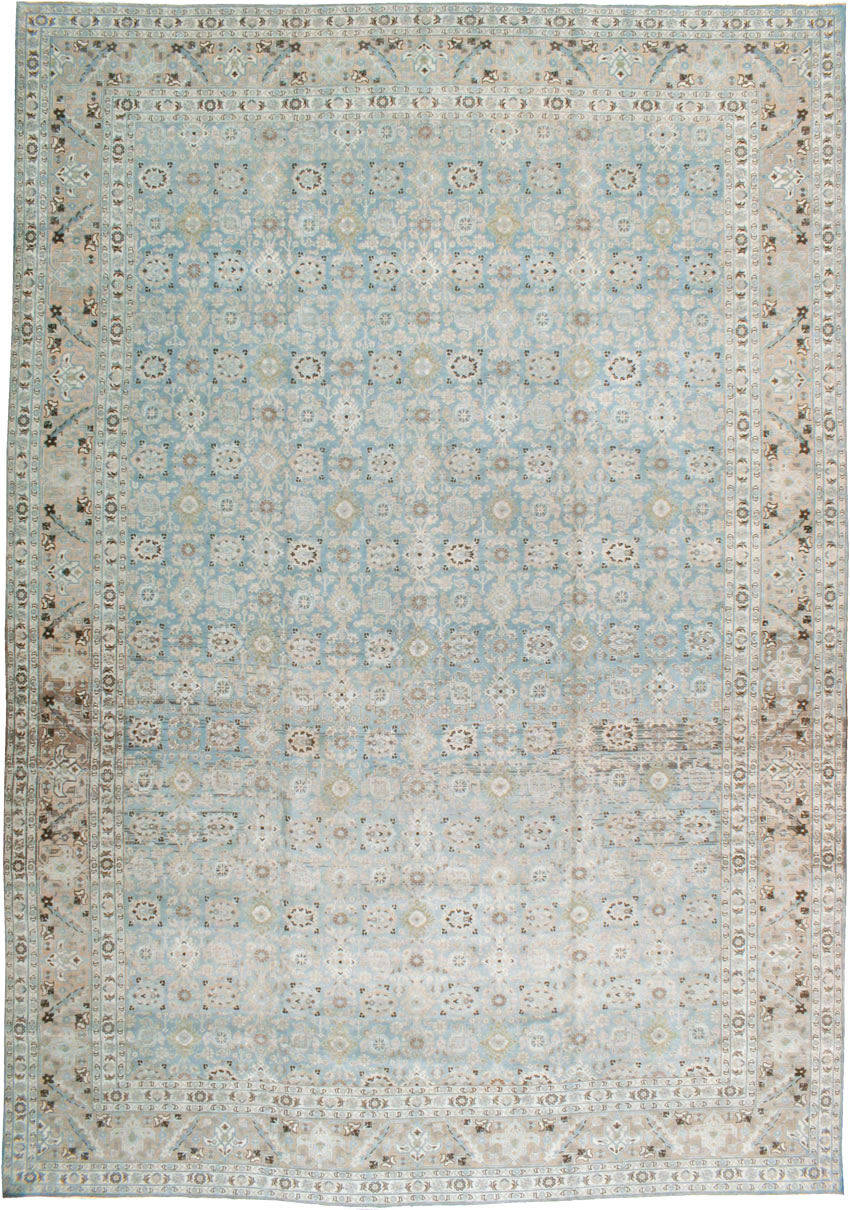 Antique Persian Tabriz Carpet, No.18147 - Gss