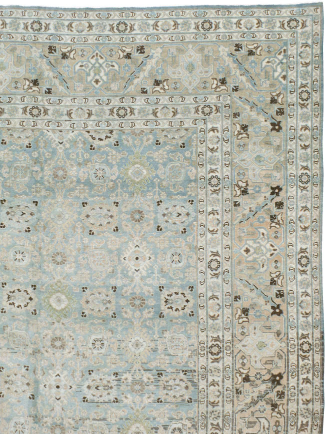 Antique Persian Tabriz Carpet, No.18147 - Gss