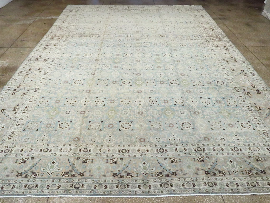 Antique Persian Tabriz Carpet, No.18147 - Gss
