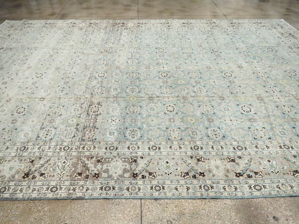 Antique Persian Tabriz Carpet, No.18147 - Gss