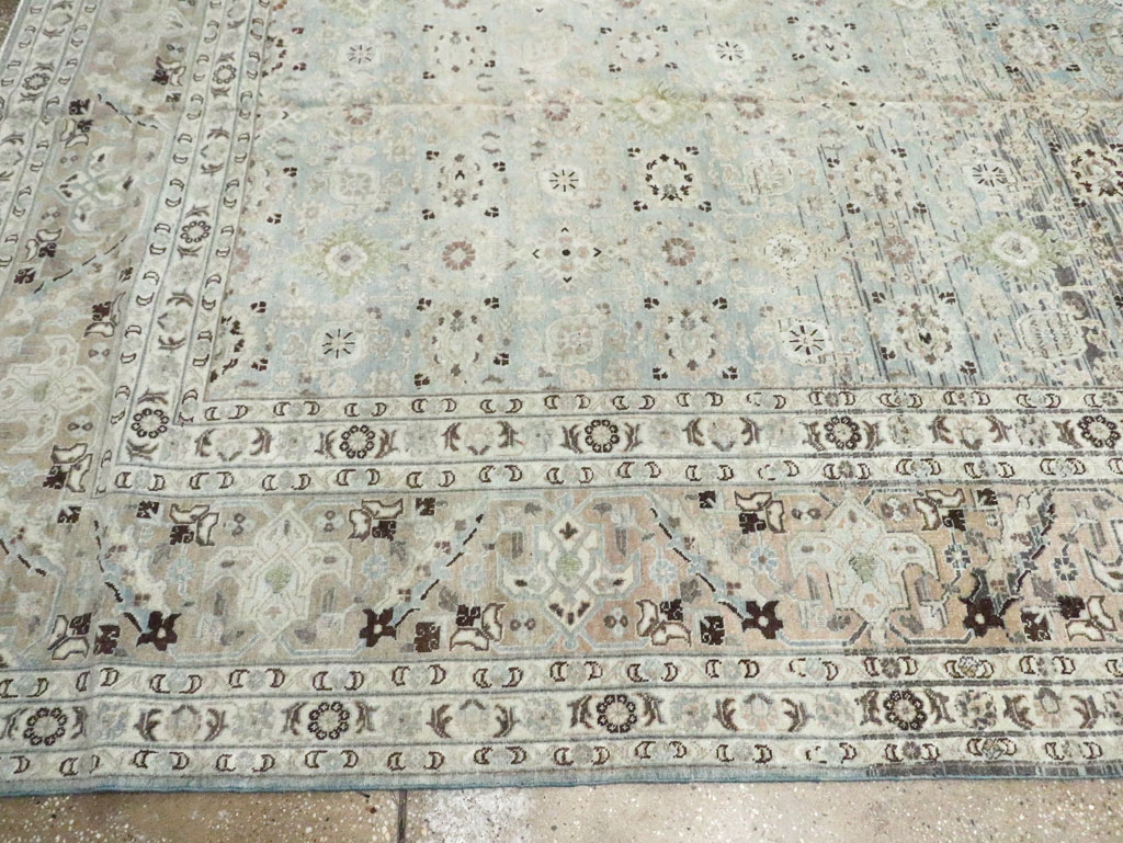 Antique Persian Tabriz Carpet, No.18147 - Gss