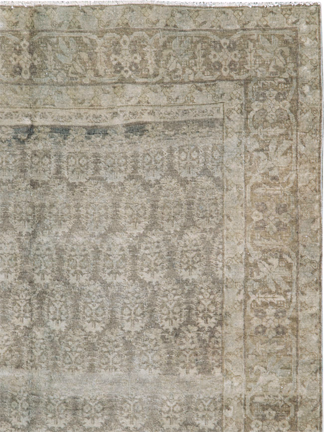 Antique Persian Tabriz Rug, No.18161 - Gss