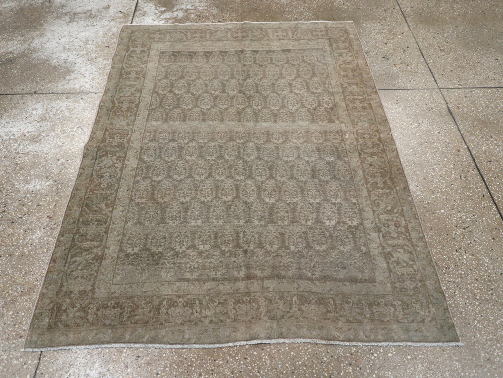 Antique Persian Tabriz Rug, No.18161 - Gss