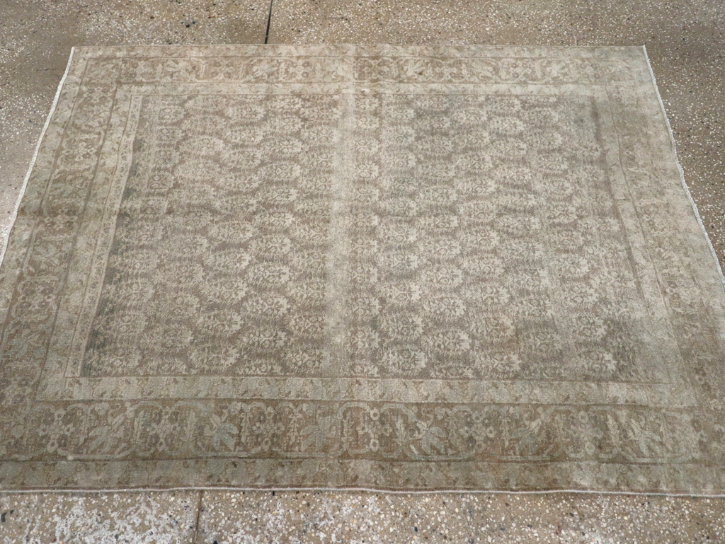 Antique Persian Tabriz Rug, No.18161 - Gss